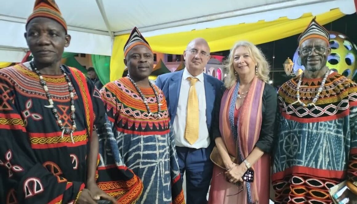 Bafut on the occasion of 'Festival des saveurs du Cameroun et du monde' on the item of 'Dîner des chefs'