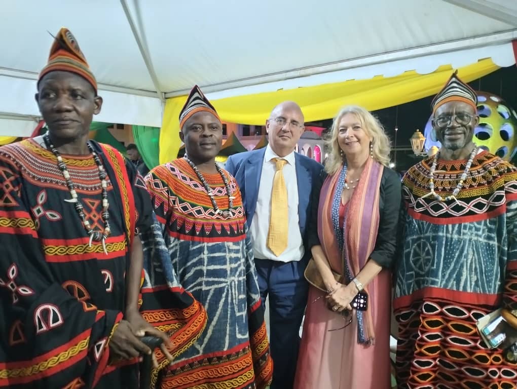 Bafut on the occasion of 'Festival des saveurs du Cameroun et du monde' on the item of 'Dîner des chefs'