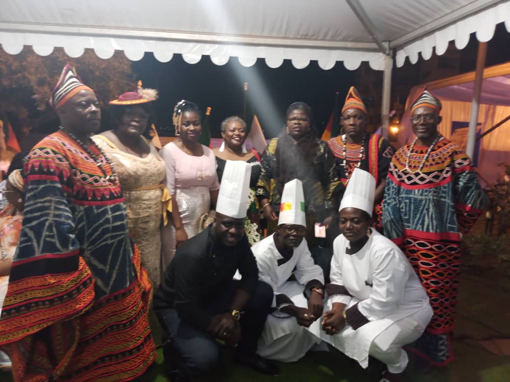 Bafut fully represented on the occasion of 'Festival des saveurs du Cameroun et du monde' on the item of 'Dîner des chefs'