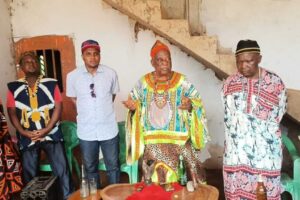 Mayor Ngwakongoh Lawrence back in Bafut on meetings with Fons and quarter to family heads for an effective back-to-school within Bafut Sub-Division come September 2023